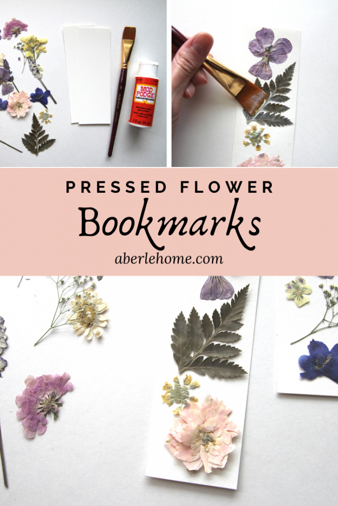 Pressed Flower Bookmarks - Great Kid Craft